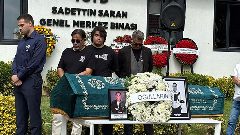 Usta spor spikeri Sabri Ugan, son yolculuğuna uğurlandı