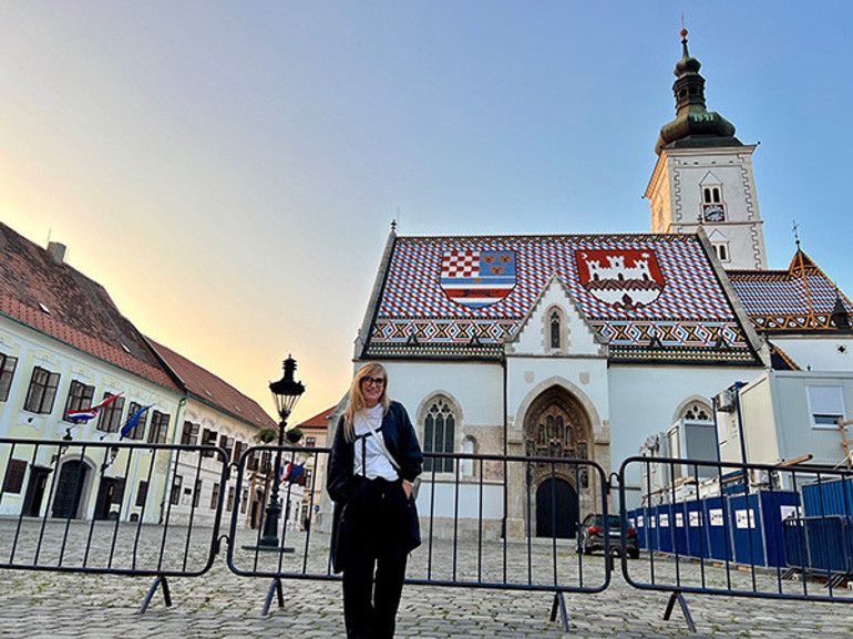 Kravatı bulan şehir: Zagreb