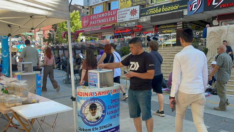 Böyle vicdansızlık görülmedi DMD hastası Görkemin bağış kumbarasını çaldılar