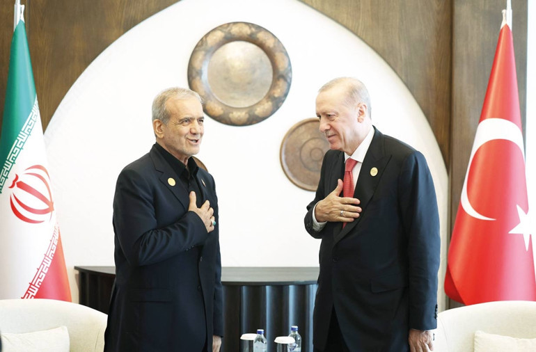 Erdoğan Azerbaycan’dan seslendi: İsrail’in zulmüne sessiz kalamayız