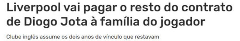 Liverpool’dan vefat eden Diogo Jota için anlamlı davranış Taraftarlar numarasını emekliye ayırıyor