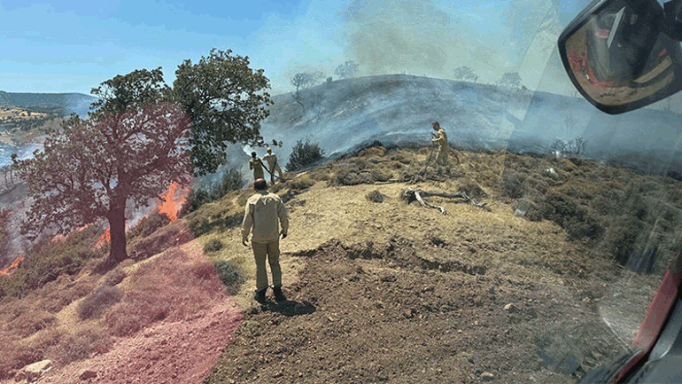 Son 10 günde 761 yangının tamamı kontrol altına alındı