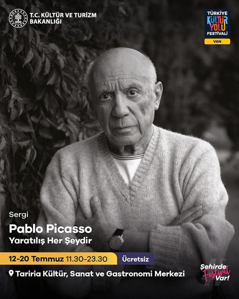 Van Kültür Yolu Festivali başlıyor: Sanatseverler Picasso ile buluşacak