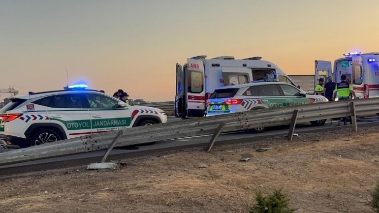 Kuzey Marmara Otoyolunda tır faciası 2 kişi hayatını kaybetti