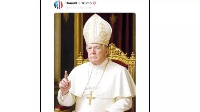 Trump Superman oldu: Yapay zekayla Papa kostümünden sonra bu kez de süper kahraman propagandası