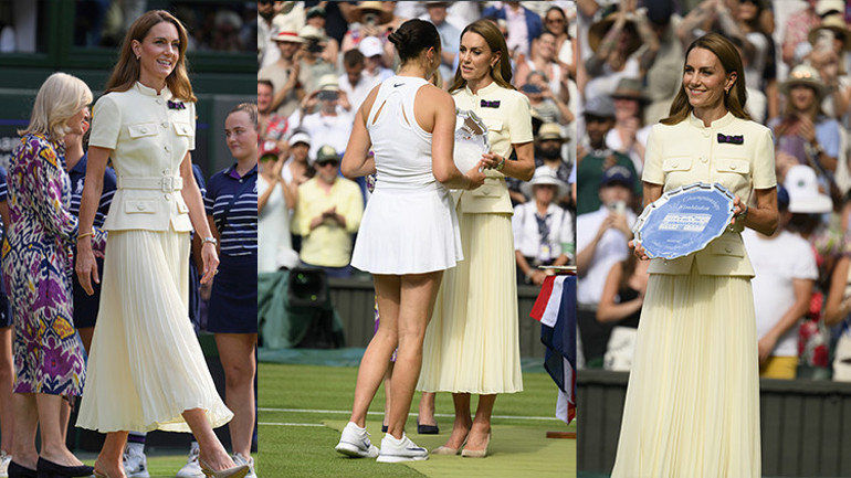 Onu gören herkes ayakta alkışladı… Mahcup prensesin yanakları kızardı