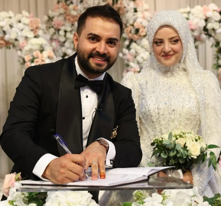 Kadir Ezildi, Gamze Türkmen evlendi