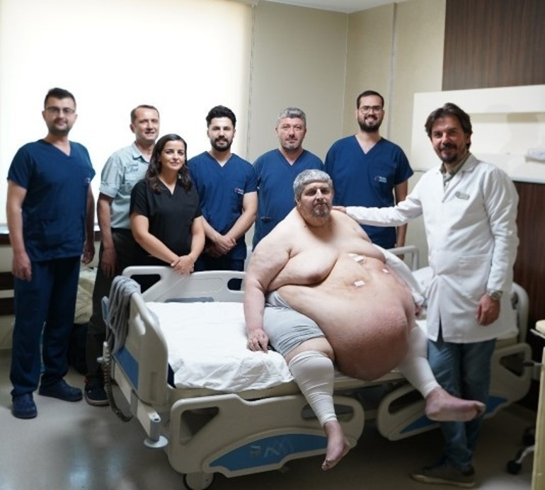 310 kiloya ulaşan adamın dramı son buluyor Duyduğu cümle hayatını değiştirdi | Yeri geldi ölmek için dua ettim