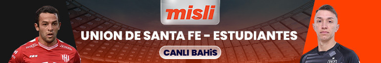 Union De Santa Fe, Estudiantes karşısında Fernando Musleranın ilk lig maçı Canlı Yayın ve Şampiyon Oranlar ile Misli’de