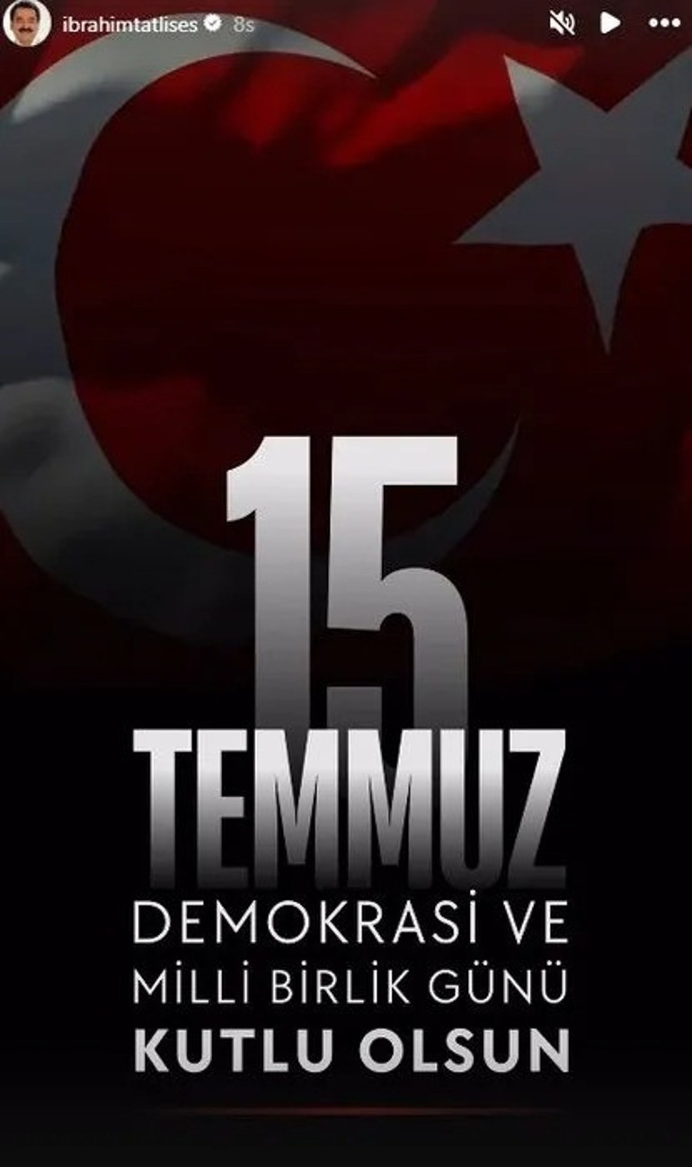 Kalbimizde hala aynı sızı... Ünlü isimlerden 15 Temmuz Demokrasi ve Milli Birlik Günü paylaşımları