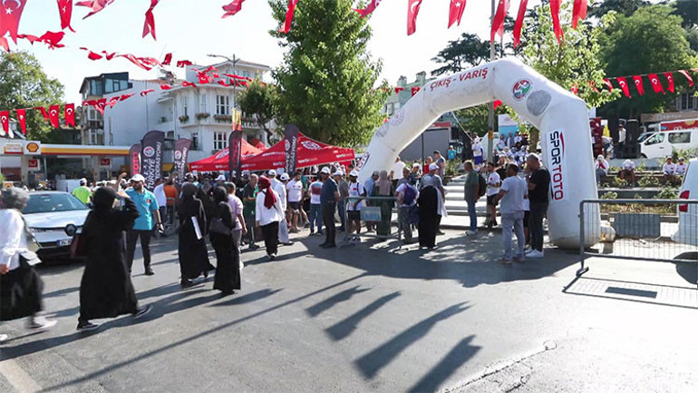 15 Temmuz Şehitlerini 5. Vatan Koşusuna katılarak andılar