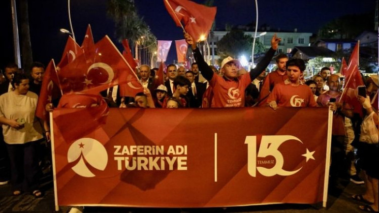 Türkiyenin dört bir yanında 15 Temmuz anma törenleri gerçekleşti