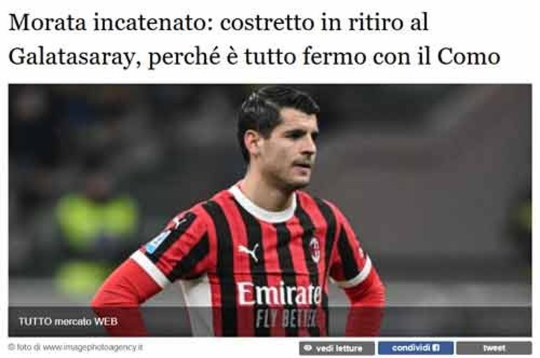 Galatasaraylı Morata’ya transfer şoku Osimhen engeli karşısına çıktı
