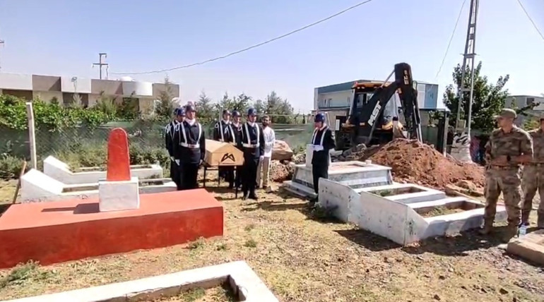 Şehidin cenazesi 67 yıl sonra memleketine getirildi