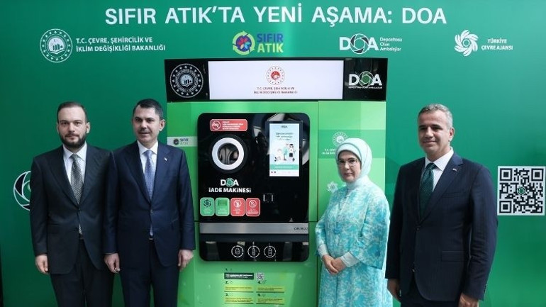 Emine Erdoğan, çevre etkinliğine katıldı