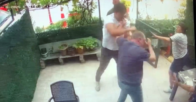 Tekirdağda kız arkadaşını hatalı park nedeniyle uyaran esnafa saldırdı