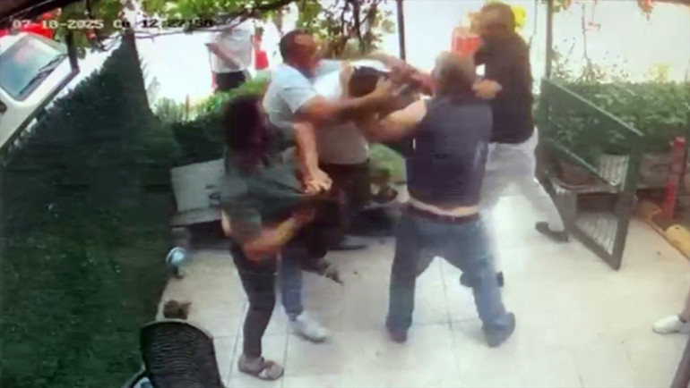 Tekirdağda kız arkadaşını hatalı park nedeniyle uyaran esnafa saldırdı