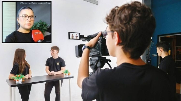 Demirören MTAL’den robotlu tanıtım
