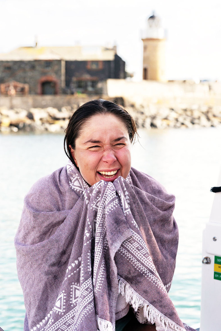 Bengisu rekor kırdı... 10 saatte 42 bin kulaç attı