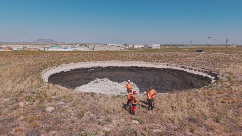 Tehlike her geçen yıl artıyor Dikkat çeken görüntüler: 33 metre derine indiler