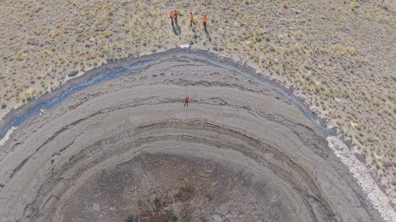 Tehlike her geçen yıl artıyor Dikkat çeken görüntüler: 33 metre derine indiler