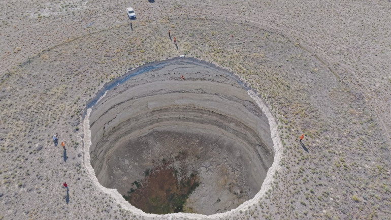 Tehlike her geçen yıl artıyor Dikkat çeken görüntüler: 33 metre derine indiler