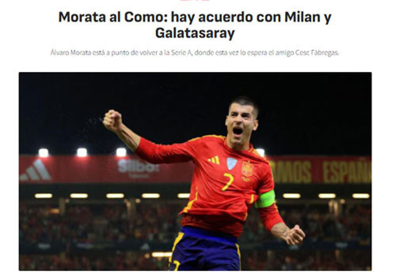 Galatasaray, Morata ile resmen yollarını ayırıyor Bonservis sürprizi