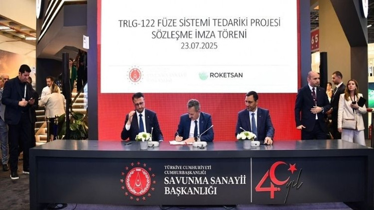 SSB, ASELSAN ve ROKETSAN GÖKBORA geliştirme sözleşmesi imzaladı
