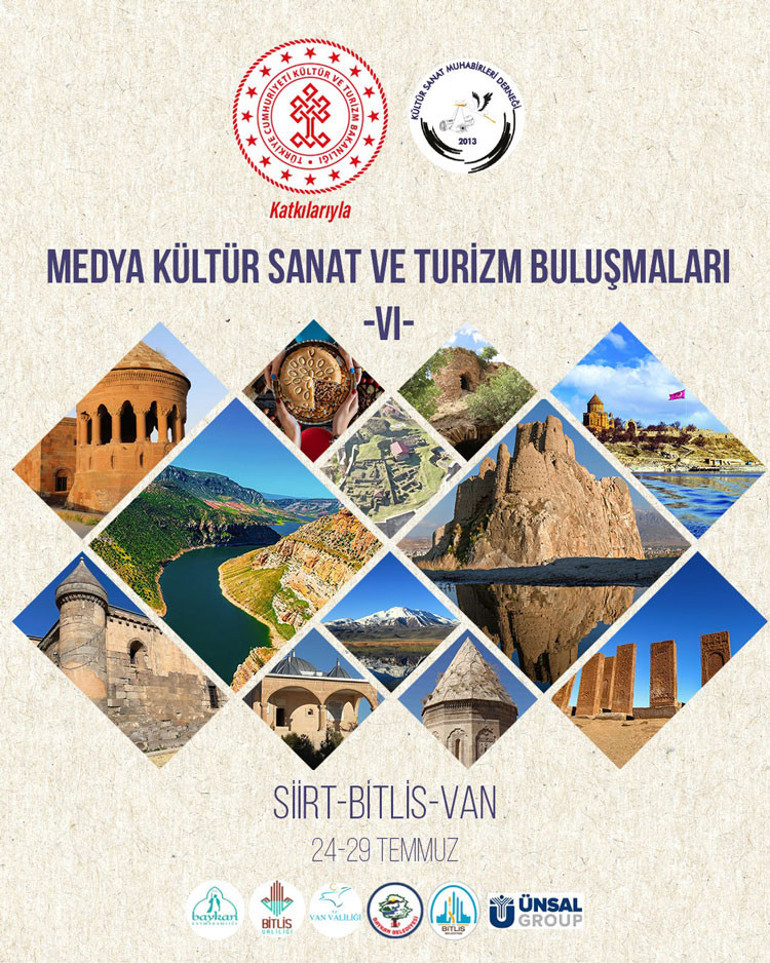 Kültür sanat muhabirleri Doğu ve Güneydoğu turunda