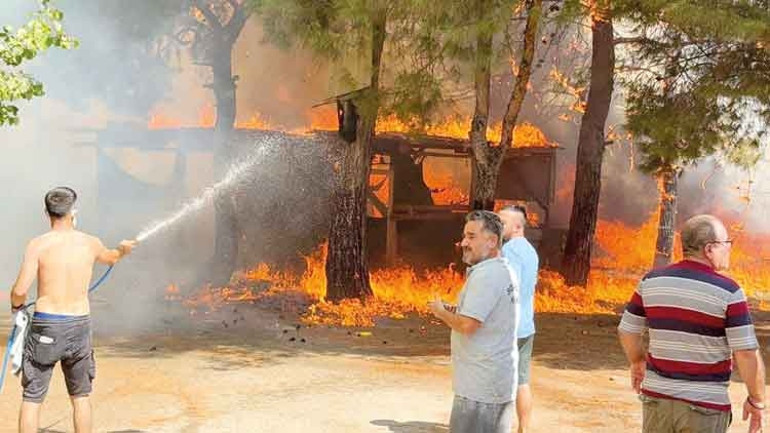 Milli parkta mangal ateşi... Bizi işte bu kafa yakıyor