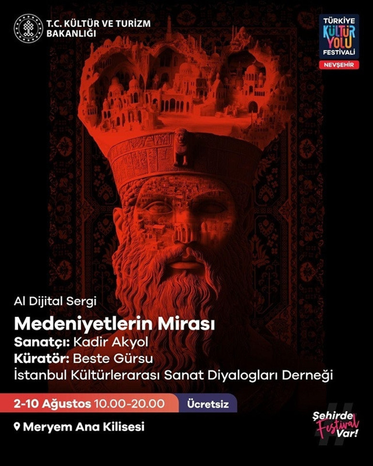 Balonlar arasında Nevşehir Kültür Yolu Festivali başlıyor