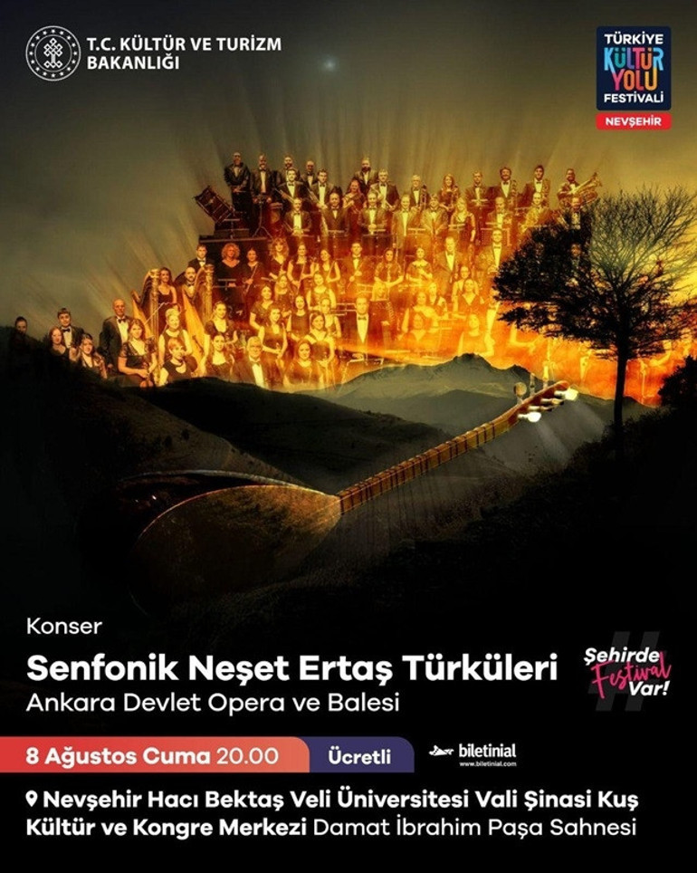 Balonlar arasında Nevşehir Kültür Yolu Festivali başlıyor