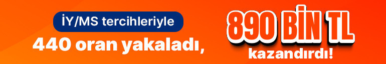 Misli’de haftanın kuponu… İY/MS tercihleriyle 440 oran yakaladı, 890 bin TL kazandırdı