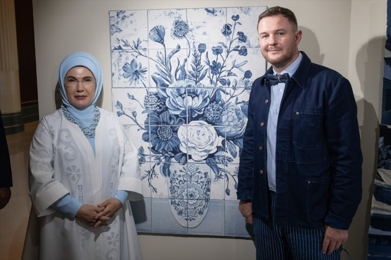 Emine Erdoğan, Bahçedeki Sırlar sergisinin açılışını yaptı