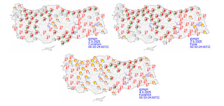 Havalar ne zaman serinleyecek İstanbul dahil 14 ilde sağanak yağış bekleniyor Meteoroloji uyardı | 4 gün sürecek