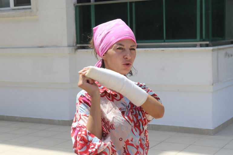 Ukrayna asıllı kadının kabusu oldu Vücuduna demir ve platin takıldı... Tanıdık polisler var, seni adın adım takip ediyorlar