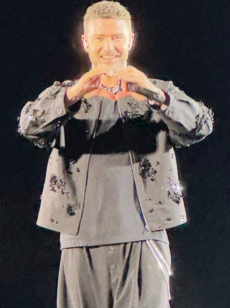 Justin Timberlake izdihamı... 30 bin kişi izledi