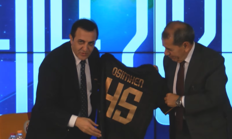 Galatasaray Başkanı Dursun Özbek ve Başkan Vekili Abdullah Kavukcudan itiraf: Osimhene Türkiyeden transfer teklifi yaptılar