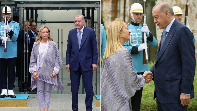 Türkiye - İtalya - Libya zirvesi | Cumhurbaşkanı Erdoğan, Meloni ve Dibeybe ile görüştü