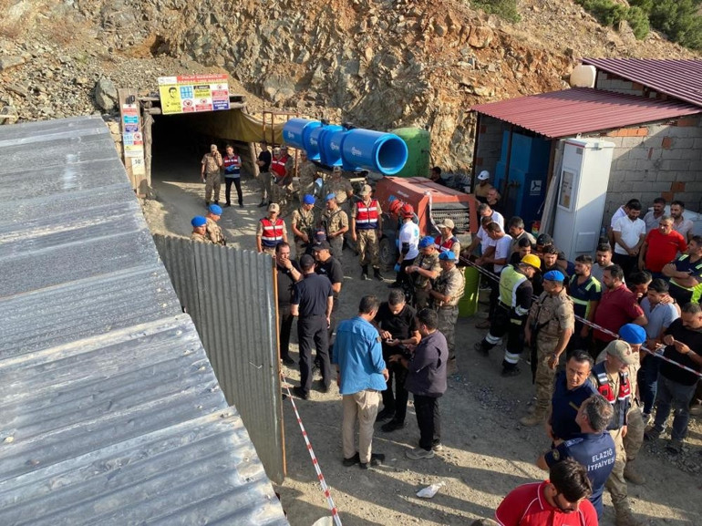 Son dakika: Elazığ’da maden ocağında göçük... Göçük altında kalan işçi hayatını kaybetti
