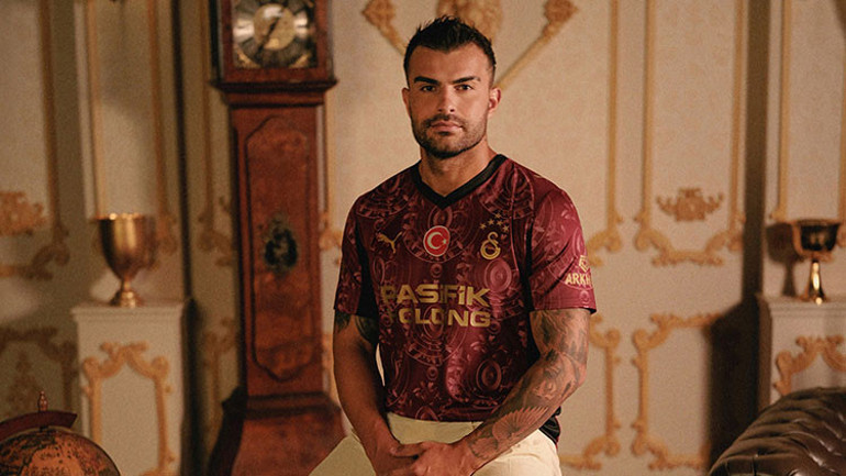 Galatasaray’ın yeni forması görücüye çıktı: “Gücü tarihinden”