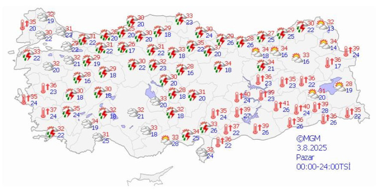 Meteoroloji il il duyurdu İstanbul dahil pek çok şehre yağış geliyor... İşte 5 günlük hava durumu tahmini