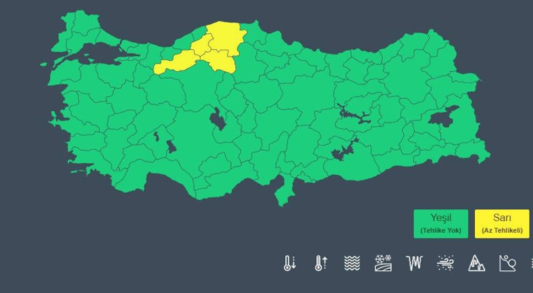 Meteoroloji il il duyurdu İstanbul dahil pek çok şehre yağış geliyor... İşte 5 günlük hava durumu tahmini