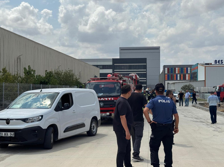 Tekirdağda fabrikada patlama 2 can kaybı