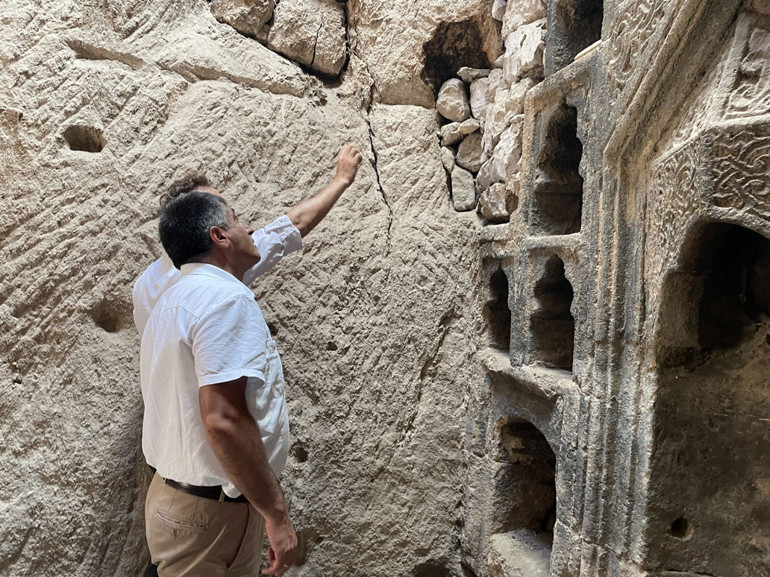 Nevşehirde odunluk olarak kullanılıyordu 600 yıllık sır ortaya çıktı