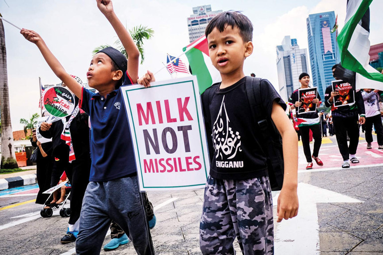 Dünya ‘Gazze’ diye haykırdı