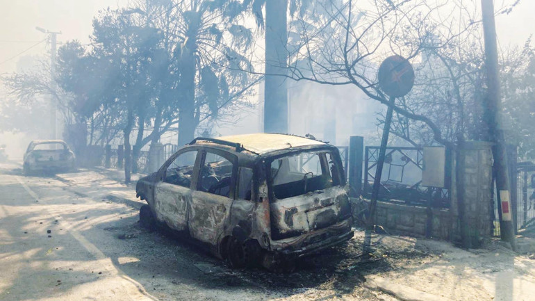 Çanakkale Güzelyalı’da evler yandı... Alevler sıçraya sıçraya geldi