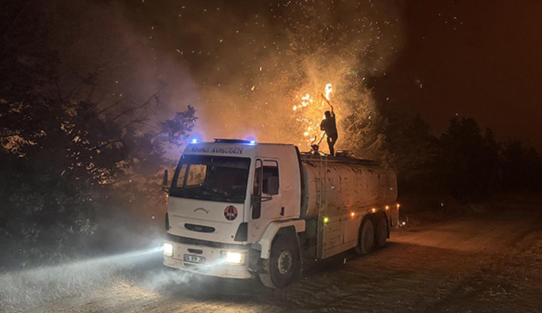Son dakika... İzmir, Manisa ve Antalyada orman yangını 3 kişi gözaltına alındı