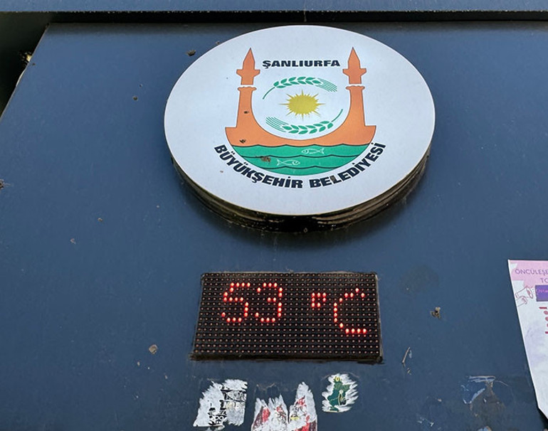 Türkiyenin en sıcak kenti belli oldu Termometreler 53 dereceyi aştı