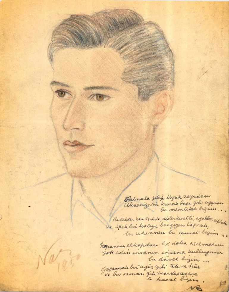 MİT paylaştı Nazım Hikmete ait yeni arşiv belgesi ortaya çıktı